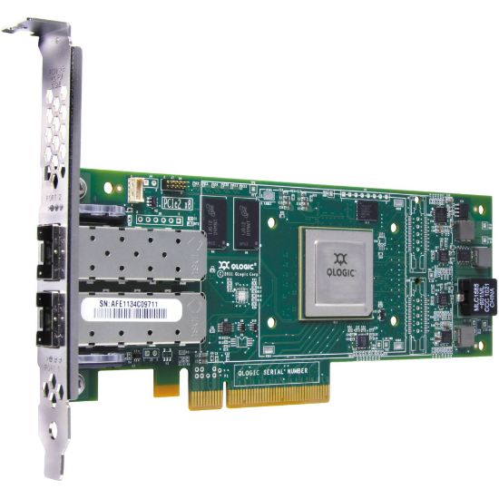 Picture of EMC QLE8142-SR-E-SP QLE8142 Dual Port 10Gbps Enhanced Ethernet to PCIe Converged Network Adapter