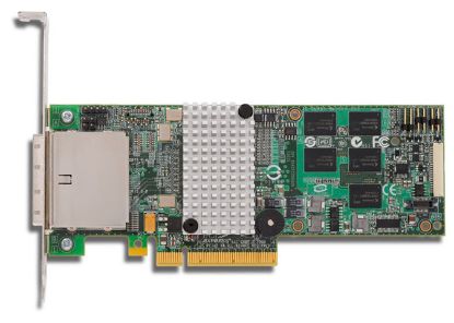 Picture of LSI L5-25239-22 9280-8e MegaRAID SATA/SAS 9280-8e 6Gb/s PCI-Express 2.0 RAID Controller Card Single