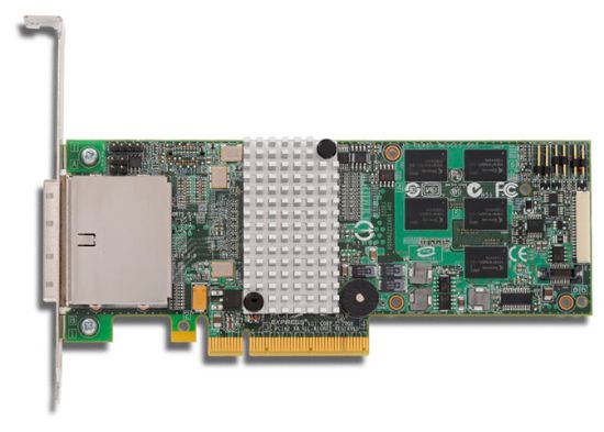 Picture of LSI SAS9280-8e 9280-8e MegaRAID SATA/SAS 9280-8e 6Gb/s PCI-Express 2.0 RAID Controller Card Single