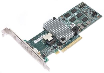 Picture of LSI 500605B 9260-4i MegaRAID SATA/SAS 6Gb/s PCI-Express 2.0 RAID Controller Card Single
