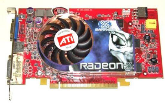 Picture of SAPPHIRE 100580L-RD Radeon X800PRO 256MB 256-bit GDDR3 AGP 4X/8X Video Card