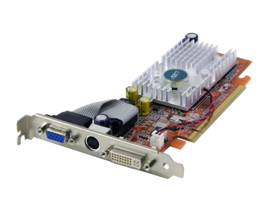 Picture of ABIT RX300 SE-PCIE Radeon X300SE 128MB 64-Bit DDR PCI Express x16 Video Card