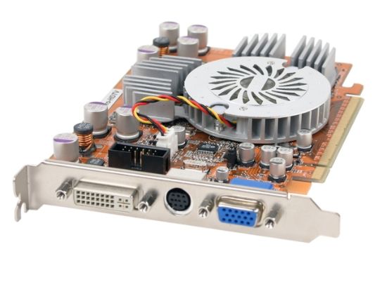 Picture of ABIT RX600PRO-HDTV Radeon X600PRO 256MB 128-Bit DDR PCI Express x16 Video Card