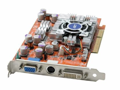 Picture of ABIT R9550XT TURBO-GURU Radeon 9550 128MB 128-Bit FBGA AGP 4X/8X Video Card