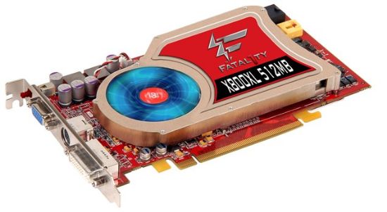 Picture of ABIT FATAL1TY X800 XL Radeon X800XL 512MB 256-Bit GDDR3 PCI Express x16 Video Card