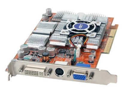 Picture of ABIT R9550-256GURU Radeon 9550 256MB 128-Bit DDR AGP 4X/8X Video Card