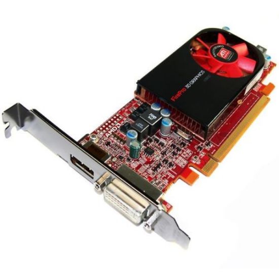 Picture of HP WL048AA FirePro V3800 512MB 64-bit DDR3 PCI Express 2.0 x16 Standard Profile Workstation Video Card - OEM