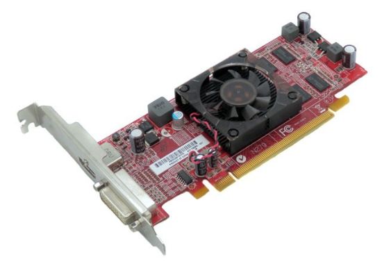 Picture of HP 599980-001 Radeon HD5450 512MB PCI-E HDMI DVI Graphics Card 