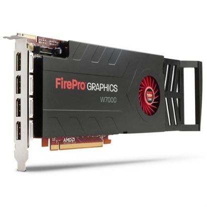 Picture of HP 704382-001 FirePro W7000 4GB 256-bit GDDR5 PCI Express 3.0 x16 CrossFire Supported Workstation Video Card 