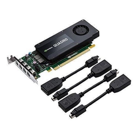 Picture of PNY 900-5G200-1701-000 Quadro K1200 4GB 128-BIT GDDR5 PCI-E 2.0 4X MINI DP GRAPHICS CARD.