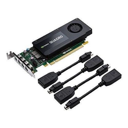 Picture of PNY VCQK1200DP-PB Quadro K1200 4GB 128-BIT GDDR5 PCI-E 2.0 4X MINI DP GRAPHICS CARD.