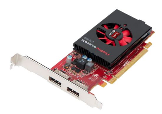 Picture of AMD 100-505980 FirePro W2100 2GB 128-bit DDR3 PCI Express 3.0 x16 Low Profile Workstation Video Card