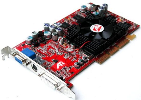 Picture of HP 5187-2185 ATI RADEON 9700 PRO 128MB AGP GRAPHICS CARD.