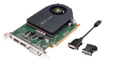 Picture of HP 671136-001 Quadro 2000 1GB 128-bit GDDR5 PCI Express 2.0 x16 Workstation Video Card 