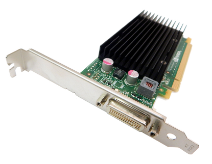 Picture of HP 625629-002 QUADRO NVS 300 512MB PCI-E X16 DMS-59 2xVGA 2xDVI HIGH PROFILE VIDEO CARD 