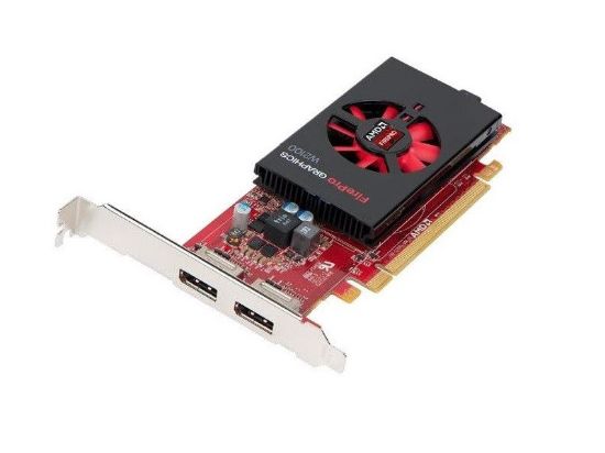 Picture of HP J3G91AT FirePro W2100 2GB 128-bit DDR3 PCI Express 3.0 x16 Low Profile Workstation Video Card