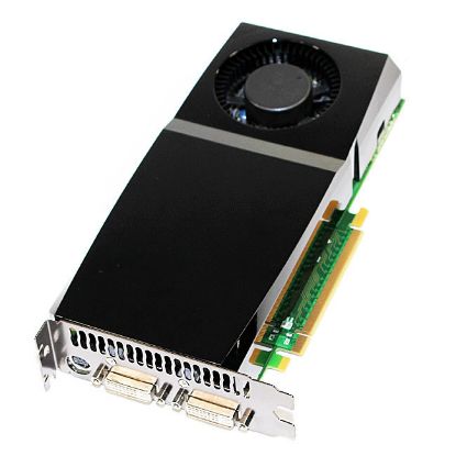 Picture of HP 579684-001 NVIDIA GeForce GTX 260 1.8GB low profile graphics card (Fisker)