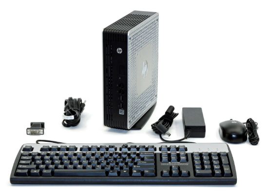 Picture of HP 684494-001 T610 PLUS WES09 2GB 2GB WiFi Base Thin Client