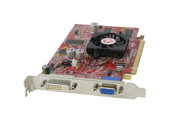 Picture of HP 367459-002 ATI FireGL V3100 128MB 128-bit DDR PCI Express x16 Workstation DVI Video Card