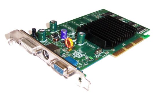 Picture of DELL 09Y779 NVIDIA GEFORCE4 MX 440 64MB AGP VGA DVI S-VIDEO OUTPUT VIDEO CARD