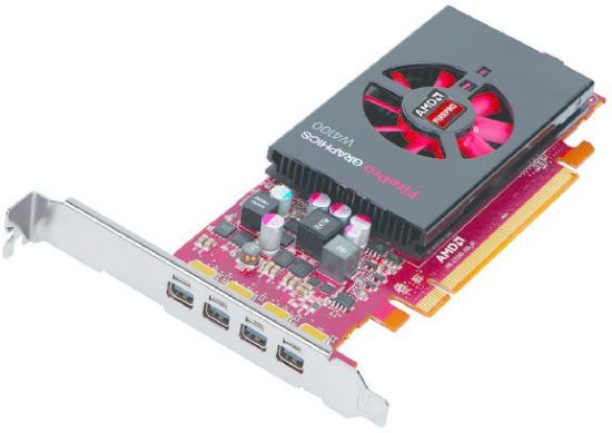 Picture of DELL 25D14 FirePro W4100 2GB 128-bit GDDR5 PCI Express 3.0 x16 Workstation Video Card