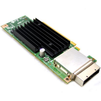 Picture of DELL 0R562T NVIDIA P797 PCI-E 2.0 X16 HOST INTERFACE CARD W/ HEAT SINK 1X PORT.