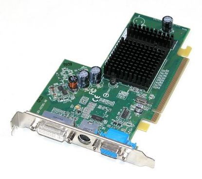 Picture of DELL 0UC996 ATI RADEON X300 SE 320-4310 PCI-E DVI VGA TV VIDEO GRAPHICS CARD