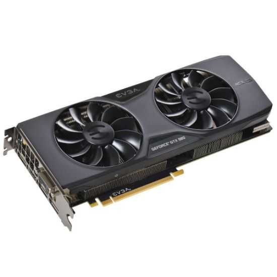 Picture of EVGA 04G P4 2983 KR GeForce GTX 980 Superclocked 4GB GDDR5 PCI-E Graphics Card