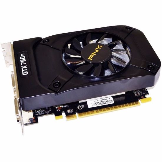 Picture of PNY VCGGTX750T2XPB-OC GeForce GTX 750 Ti 2GB 128-Bit GDDR5 PCI Express 3.0 x16 Video Card