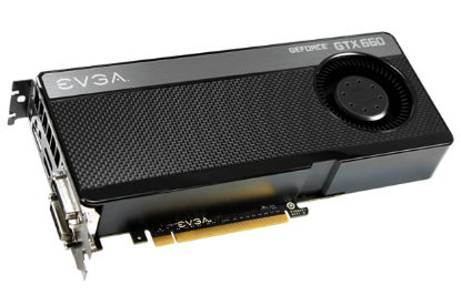 Picture of EVGA 02G P4 3362 KR NVIDIA GEFORCE GTX 660 SC SUPERCLOCKED 2G GDDR5 PCI-E 3.0 VIDEO CARD.