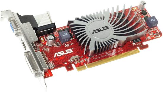 Picture of ASUS EAH6450 SILENT/DI/1GD3 Radeon HD 6450 1GB 64-bit DDR3 PCI Express 2.1 x16 HDCP Ready Low Profile Ready Video Card