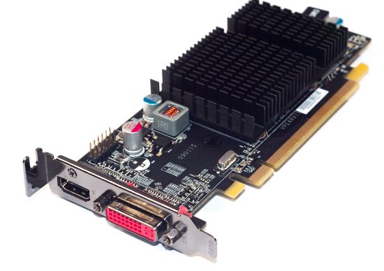 Picture of XFX HD 435X YN ATI RADEON HD 4350 512MB 64-BIT GDDR2 PCI E 2.0 x16 VIDEO CARD.