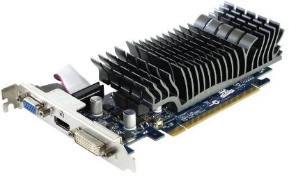 Picture of ASUS 210-SL-TC1GD3-L GEFORCE 210 1GB DDR3 PCI Express 2.0 GRAPHIC CARD.