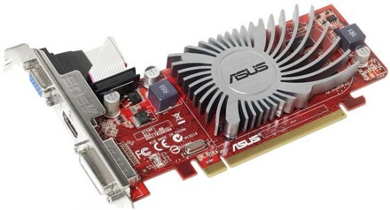 Picture of ASUS 90-C1CP2B-L0UAN0YZ RADEON HD 5450 1GB DDR3 PCI E 2.1 GRAPHICS CARD.