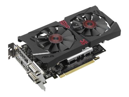 Picture of ASUS STRIX-R7370-DC2OC-4GD5-GAMING Radeon R7 370 4GB GDDR5 PCI Express 3.0 Video Card