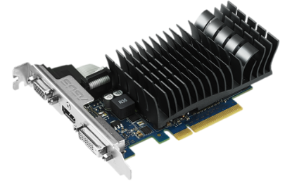 Picture of ASUS GT730-SL-2GD3-BRK NVIDIA GEFORCE GT730 2GB 64-Bit GDDR3 PCI Express 2.0 HDCP READY VIDEO CARD.