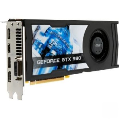 Picture of MSI GTX 980 4GD5 OCV1 NVIDIA GEFORCE GTX 980 4GB GDDR5 PCI Express 3.0 x16 GRAPHICS CARD.