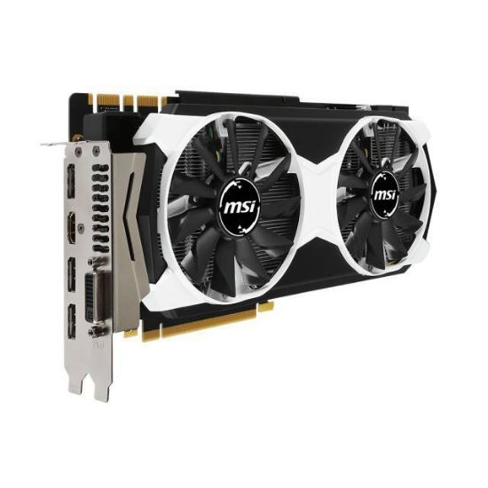 Picture of MSI GTX 980TI 6GD5T OC NVIDIA GEFORCE GTX 980 TI OC 6GB GDDR5 DVI/HDMI/3DISPLAYPORT PCI-E VIDEO CARD.