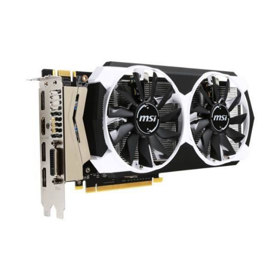 Picture of MSI GTX 960 4GD5T OC NVIDIA GEFORCE GTX 960 OC 4GB GDDR5 DVI/HDMI/3DISPLAYPORT PCI-E VIDEO CARD.