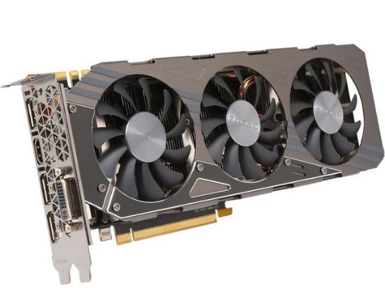 Picture of ZOTAC ZT-90106-10P Nvidia GeForce GTX 970 4GB 256-Bit GDDR5 PCI Express SLI Support AMP! Omega Core Edition Video Card