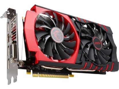 Picture of MSI GTX 950 GAMING 2G NVIDIA GEFORCE GTX 950 2GB GDDR5 DVI HDMI 3DISPLAYPORT PCI-E VIDEO CARD.