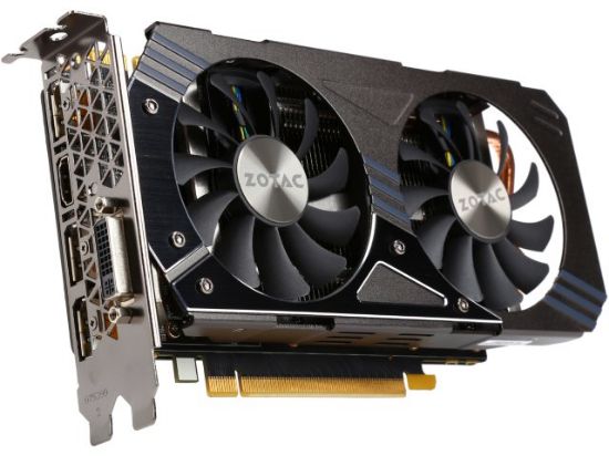 Picture of ZOTAC ZT-90308-10M NVIDIA GEFORCE GTX 960 4GB GDDR5 DVI HDMI PCI-E VIDEO CARD.