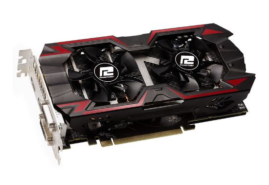 Picture of POWERCOLOR AXR9 380 4GBD5-PPDHE Radeon R9 380 4GB 256-Bit GDDR5 PCI Express 3.0 CrossFireX Support ATX Video Card