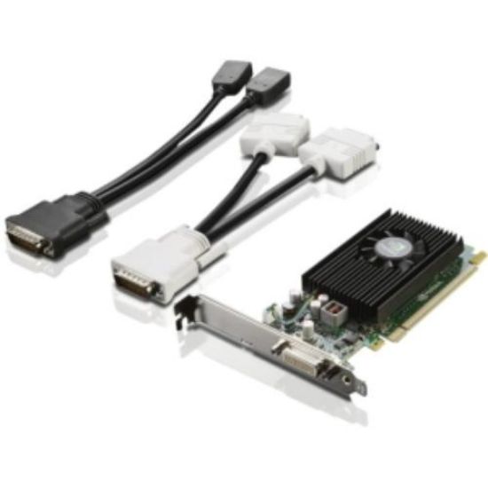 Picture of LENOVO 4X60F17422 Quadro NVS 315 1GB 64-bit DDR3 PCI Express 2.0 x16 HDCP Ready Low Profile Workstation Video Card