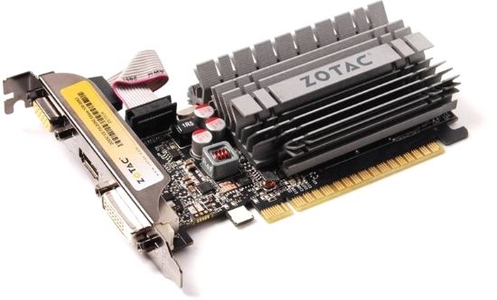 Picture of ZOTAC ZT-71114-20L NVIDIA GEFORCE GT 730 1GB 64-BIT DDR3 PCI-EXPRESS 2.0 DVI HDMI VGA VIDEO CARD.