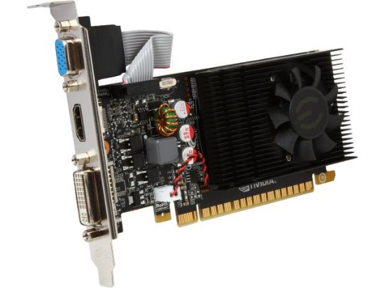 Picture of EVGA 01GP32730 NVIDIA GEFORCE GT 730 1GB 128-Bit DDR3 PCI EXPRESS 2.0 GRAPHICS CARD.