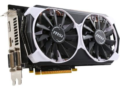 Picture of MSI R9 380 2GD5T OC RADEON R9 380 OC 2GB GDDR5 2DVI HDMI DISPLAYPORT PCI-EXPRESS VIDEO CARD.