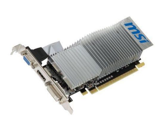 Picture of MSI N210-1GD3H/LP GeForce 210 1GB 64-Bit DDR3 PCI Express 2.0 x16 HDCP Ready Low Profile Video Card