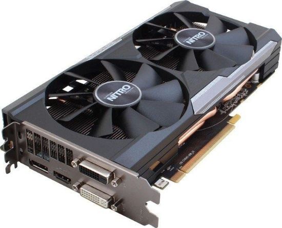 Picture of SAPPHIRE 11242-13-20G RADEON R9 380 NITRO 4GB GDDR5  PCI-E 2DVI HDMI DISPLAYPORT VIDEO CARD.