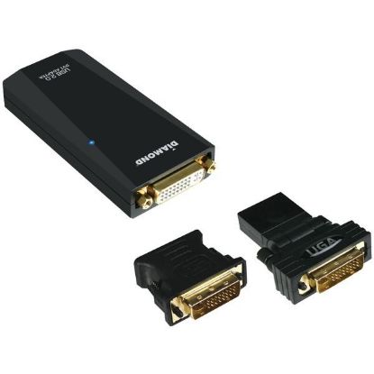 Picture of DIAMOND BVU165 USB TO VGA DVI HDMI VIDEO DISPLAY ADAPTER.